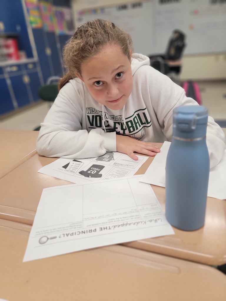 7th grade students working on inference