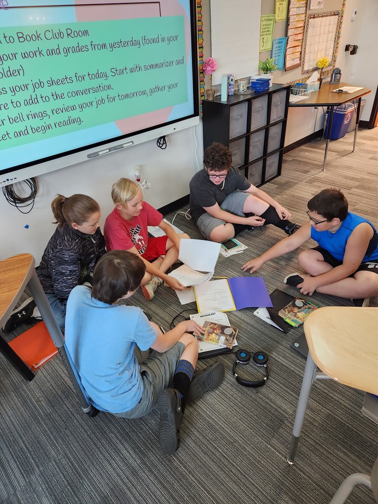 5th grade book club